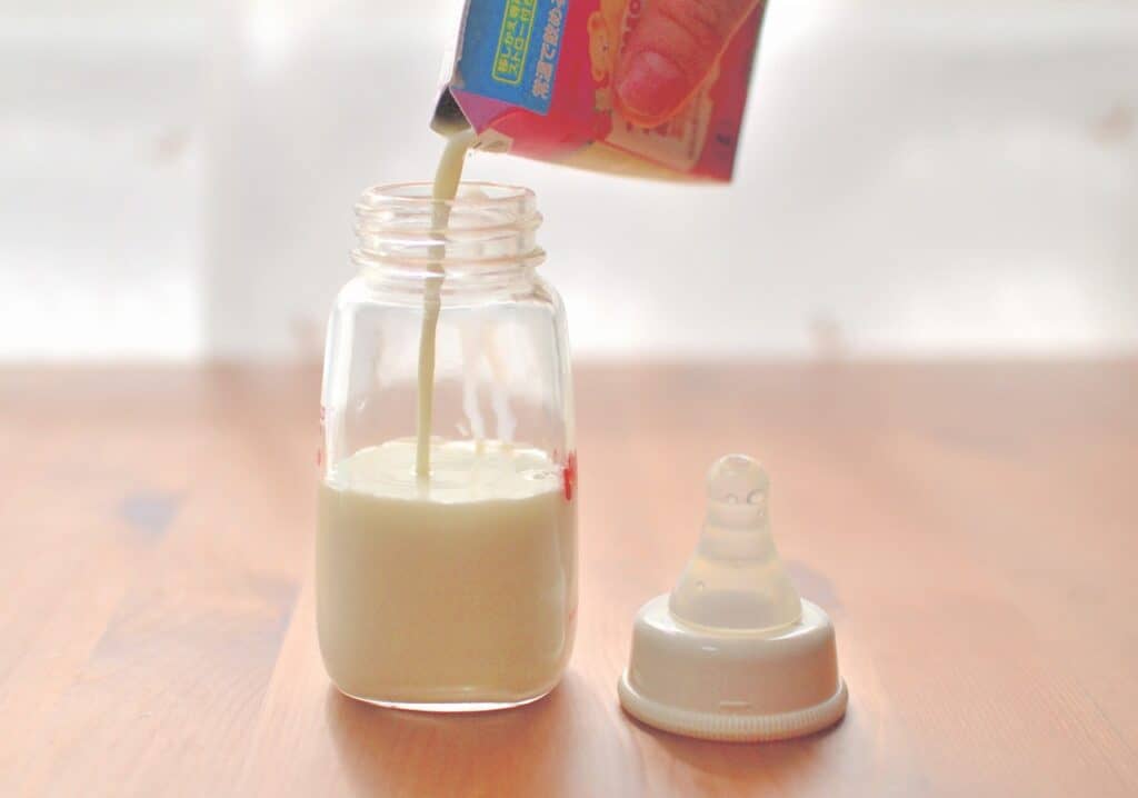 メリット1：簡単にミルクを準備できる