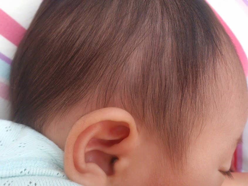 切った赤ちゃんの髪の毛の保存方法