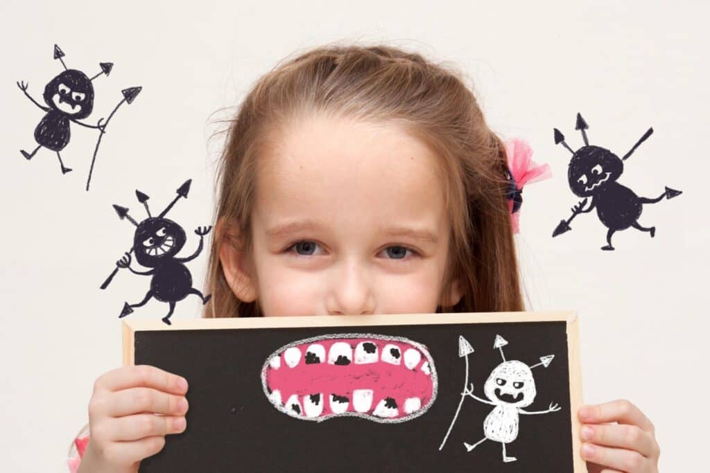 子供のお絵かきや学習用に黒板を使う