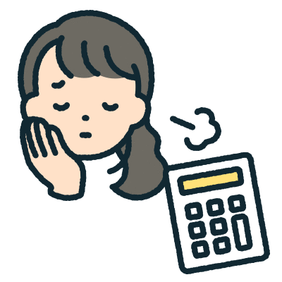 お悩みイラスト